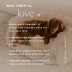 Natural Sheep Shearling Pet Bed Cover