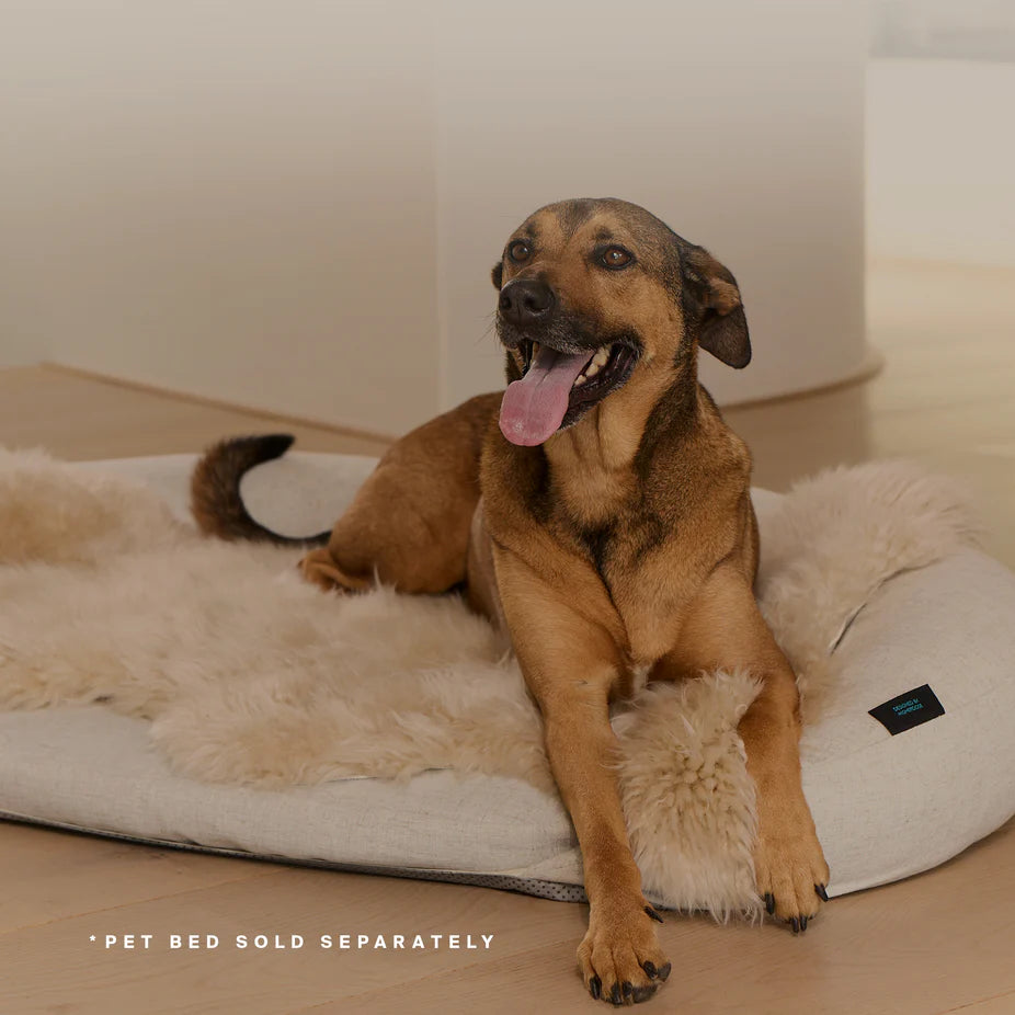 Natural Sheep Shearling Pet Bed Cover