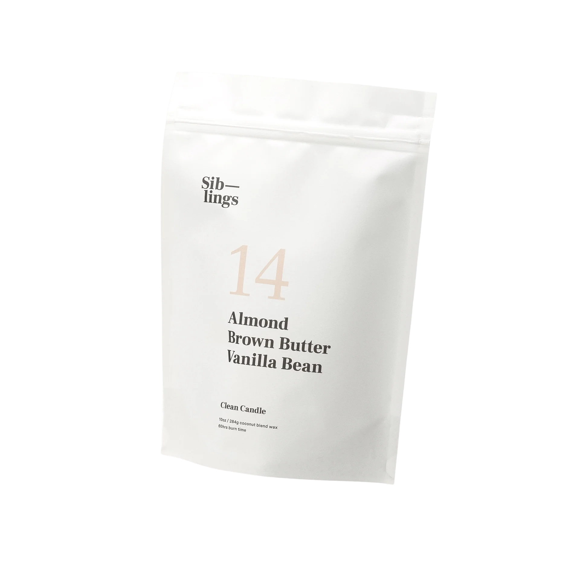 No.14 Candle Refill Kit: Almond, Brown Butter, Vanilla Bean