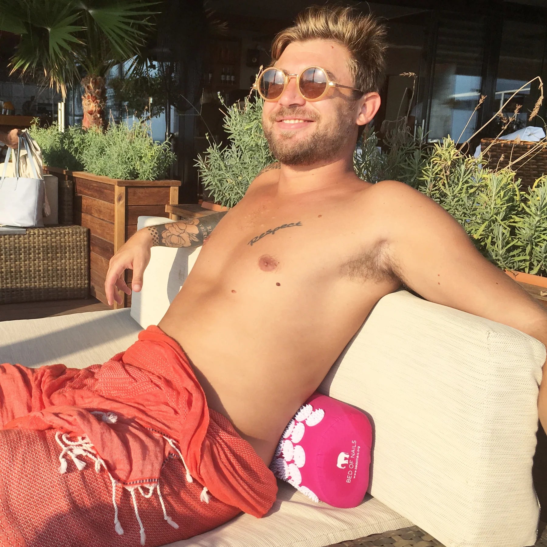 Acupressure Pillow By Bed Of Nails