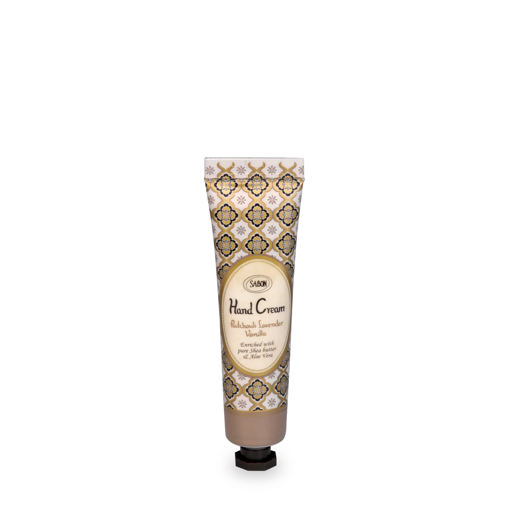 Silky Mini Hand Cream Patchouli Lavender Vanilla 1oz (30mL)