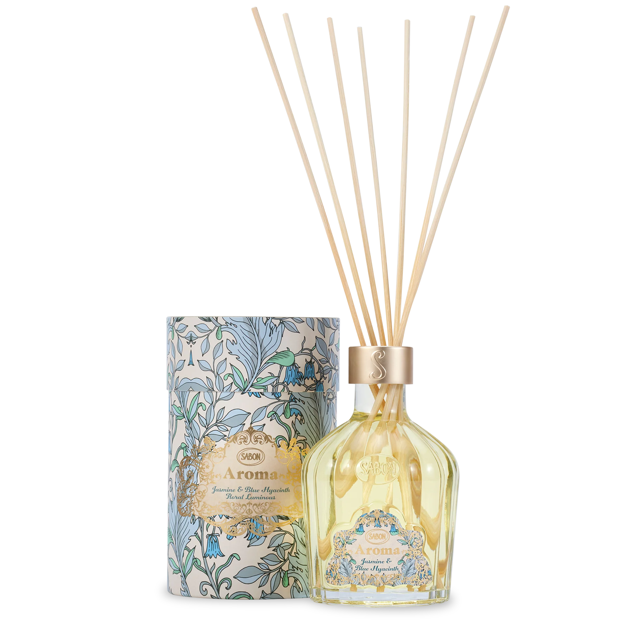 Aroma Reed Diffuser: Jasmine & Blue Hyacinth 8.3oz (245mL)