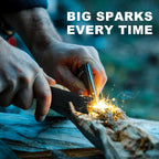 Fire Starter Survival Kit, Magnesium Waterproof Matches