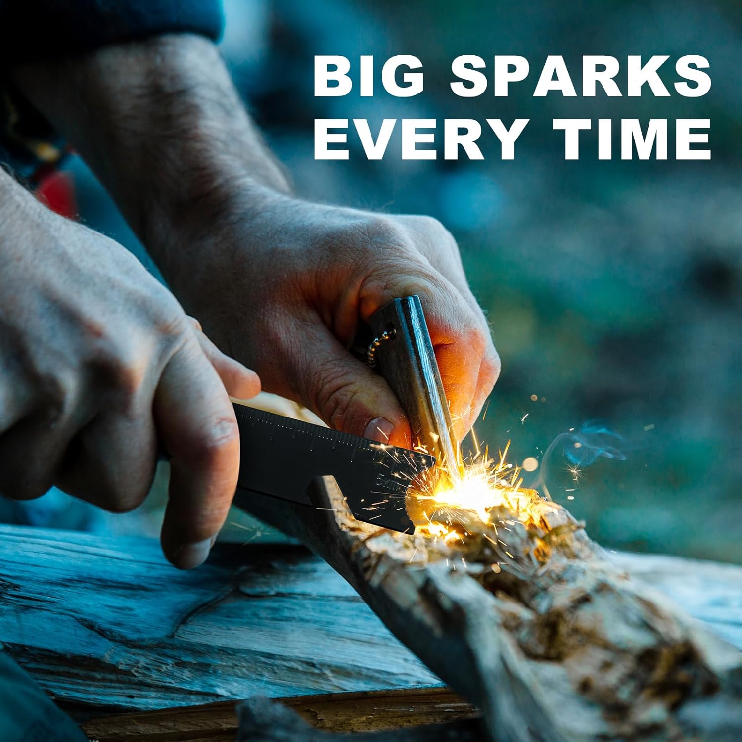 Fire Starter Survival Kit, Magnesium Waterproof Matches