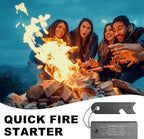 Fire Starter Survival Kit, Magnesium Waterproof Matches
