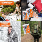 Emergency Blankets Mylar Thermal Blanket (10 Pack)