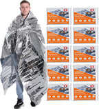 Emergency Blankets Mylar Thermal Blanket (10 Pack)