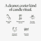 Hinoki Bastu Candle Refill Kit
