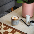 Farm Tomatoes Artisan Candle In Earth Glaze Vessel