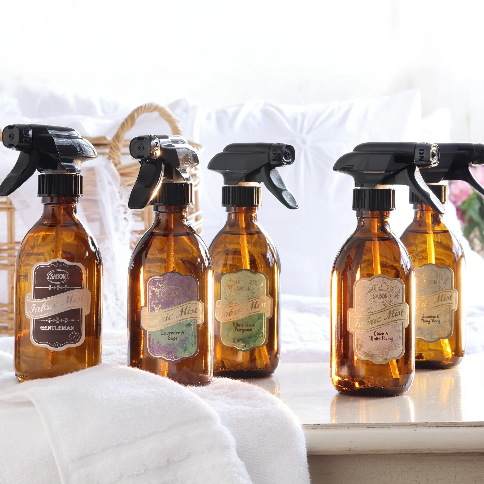 Multi-Purpose Fabric Mist Linen & White Peony 10.5oz (300mL)