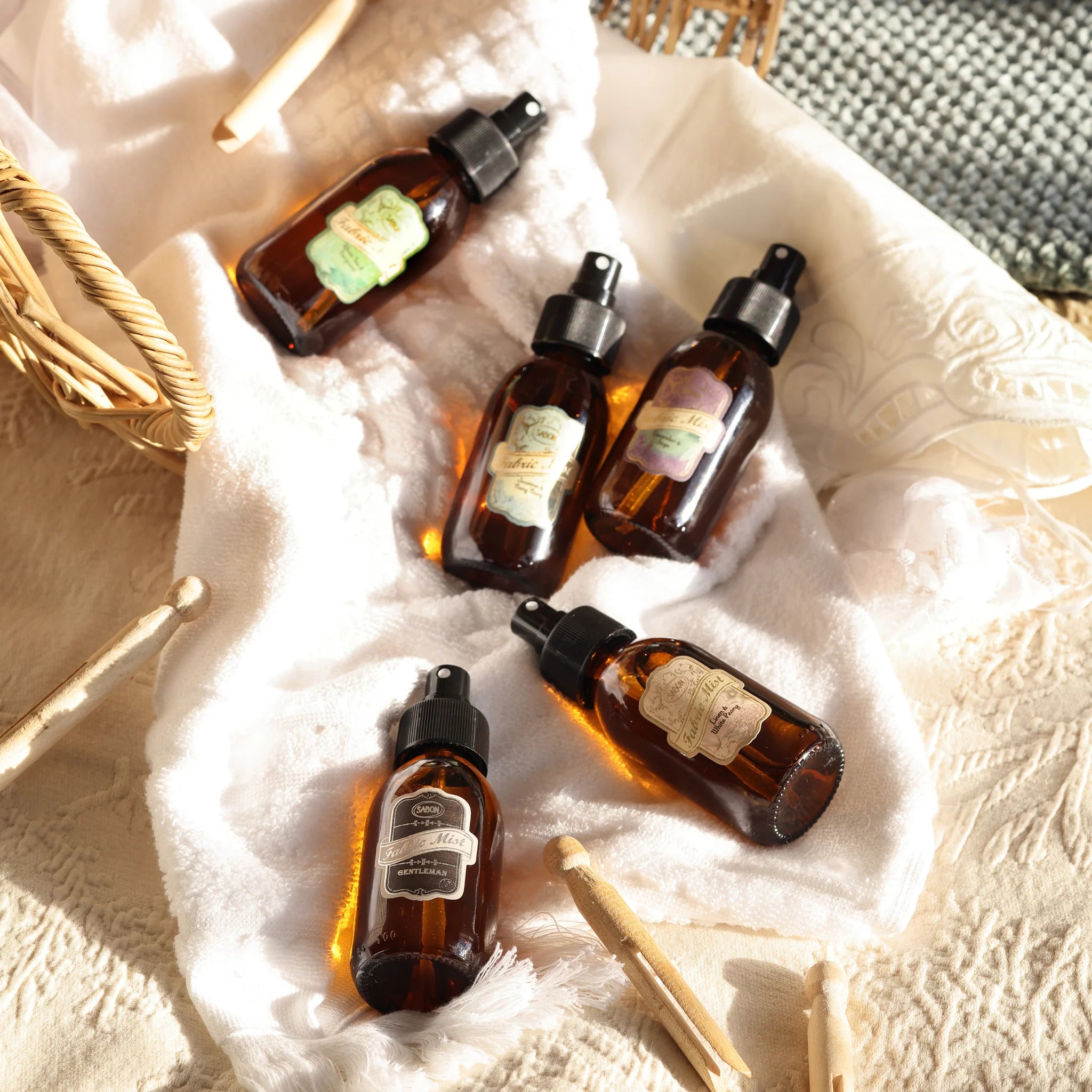 Multi-Purpose Fabric Mist Lavender & Sage 3.5oz (100mL): The “Calm in Your Bag” Version