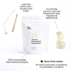 No.14 Candle Refill Kit: Almond, Brown Butter, Vanilla Bean
