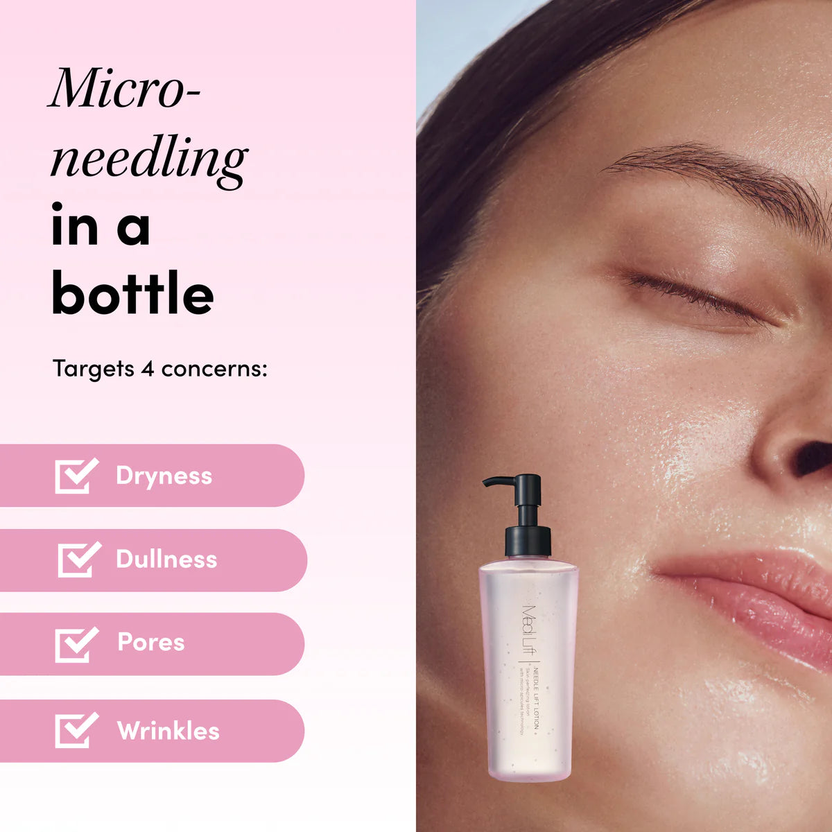 Needle Lift Lotion Toner with 1,800,000 Micro-Spicules