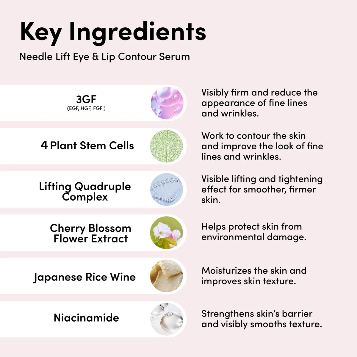 Needle Lift Eye & Lip Contour Serum: Lift & Plump The Undereyes & Lips