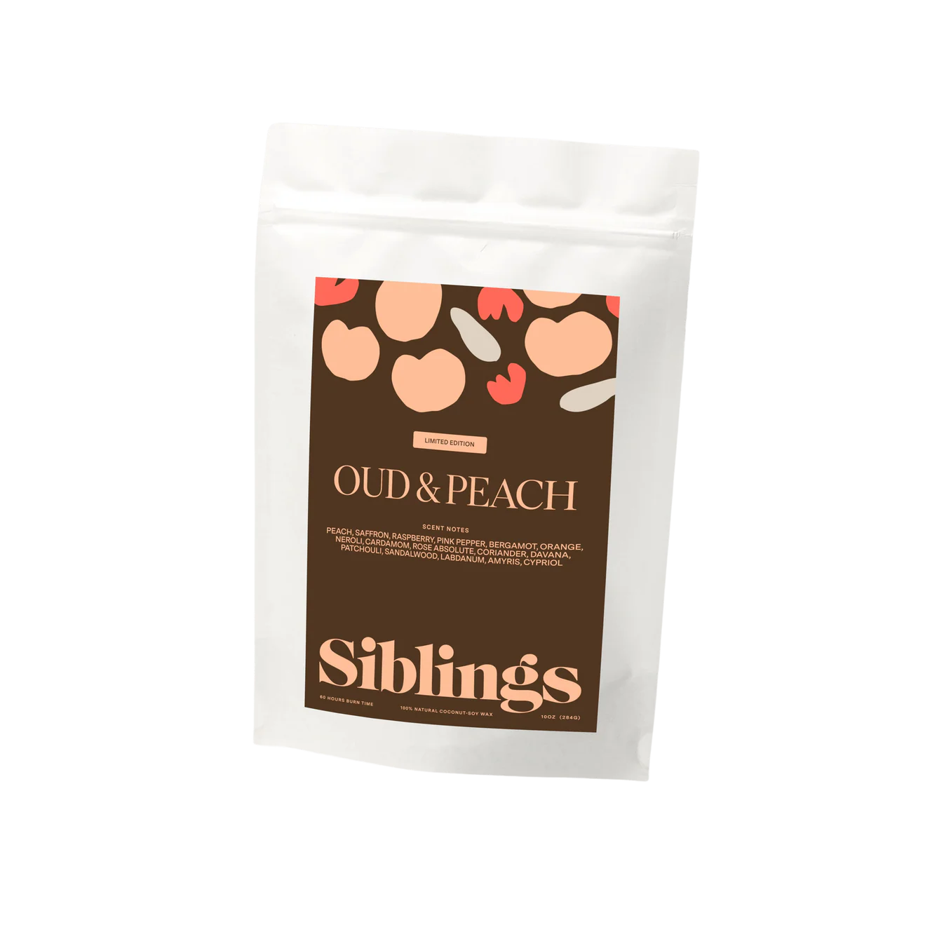 Oud & Peach Candle Refill Kit