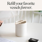 No.14 Candle Refill Kit: Almond, Brown Butter, Vanilla Bean