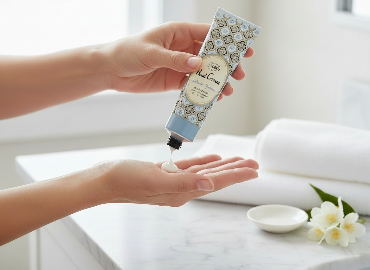 Silky Mini Hand Cream Delicate Jasmine 1oz (30mL)