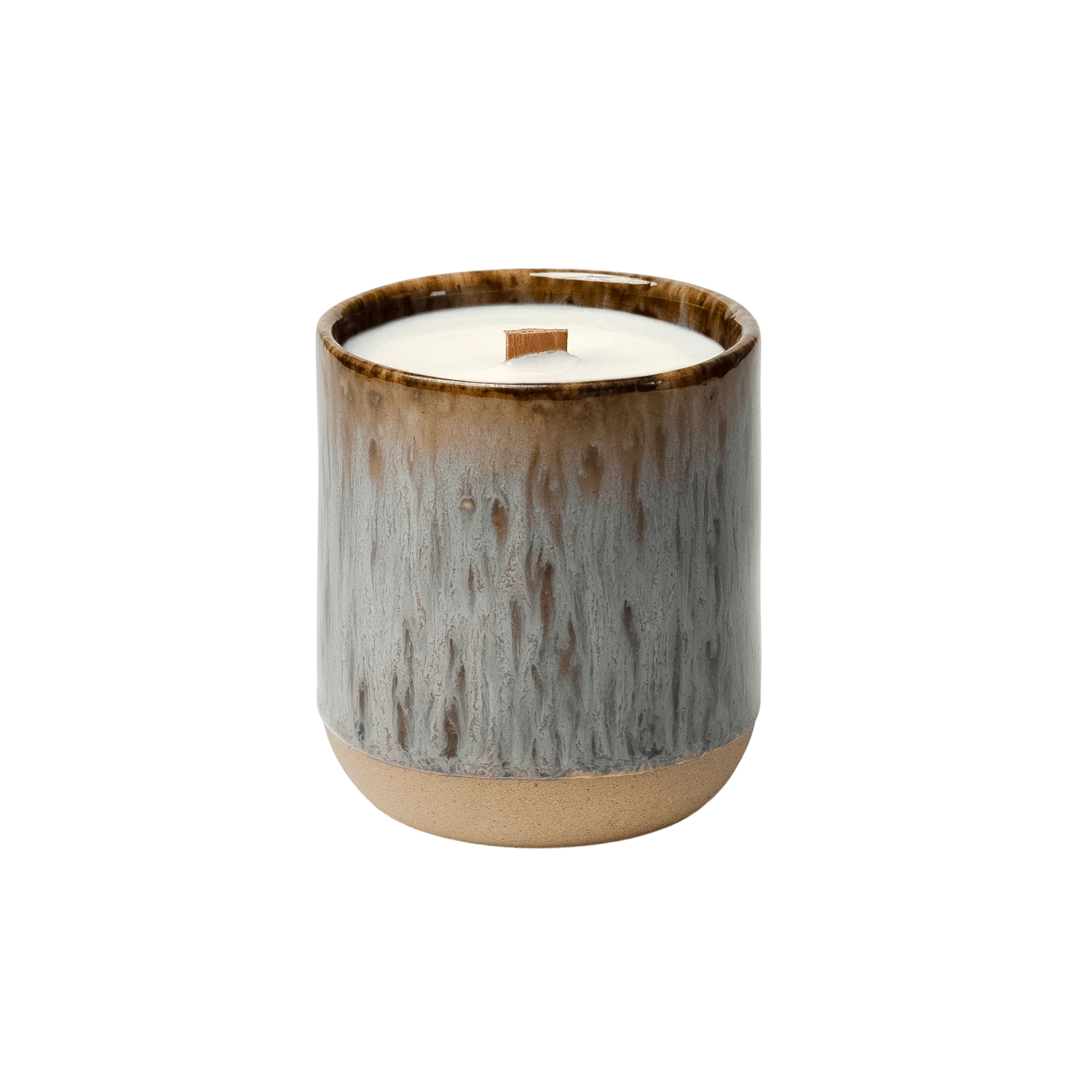 Farm Tomatoes Artisan Candle In Earth Glaze Vessel